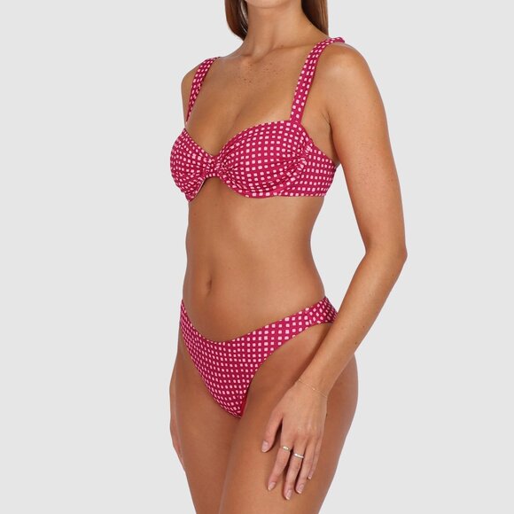 Baku B/C Retro Demi Bra Bikini Set - size 8CAN - Picture 2 of 3